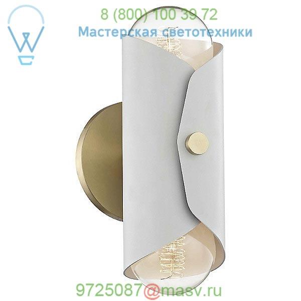 Immo Wall Sconce H172102-AGB/BK Mitzi - Hudson Valley Lighting, настенный светильник