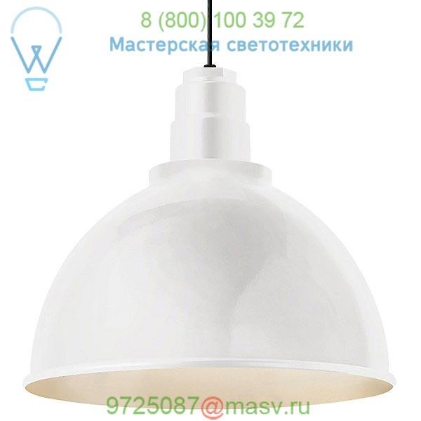 5DRD12MBK-BC Troy RLM Lighting Deep Reflector Outdoor Pendant, уличный подвесной светильник