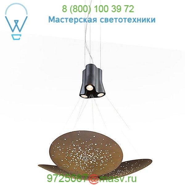 Lens Triple Pendant Light F46A05A76 Fabbian, светильник