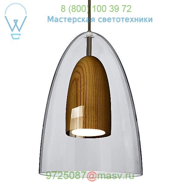 Besa Lighting Dano LED Mini Pendant Light 1JT-DANOCLNA-LED-BR, подвесной светильник