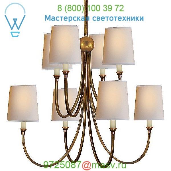 Reed 2-Tier Chandelier Visual Comfort TOB 5010AN-NP, светильник