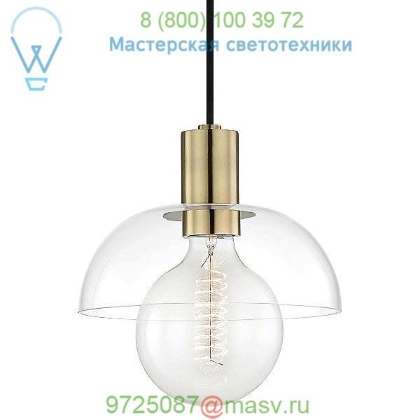 Kyla Pendant Light H107701-AGB Mitzi - Hudson Valley Lighting, подвесной светильник