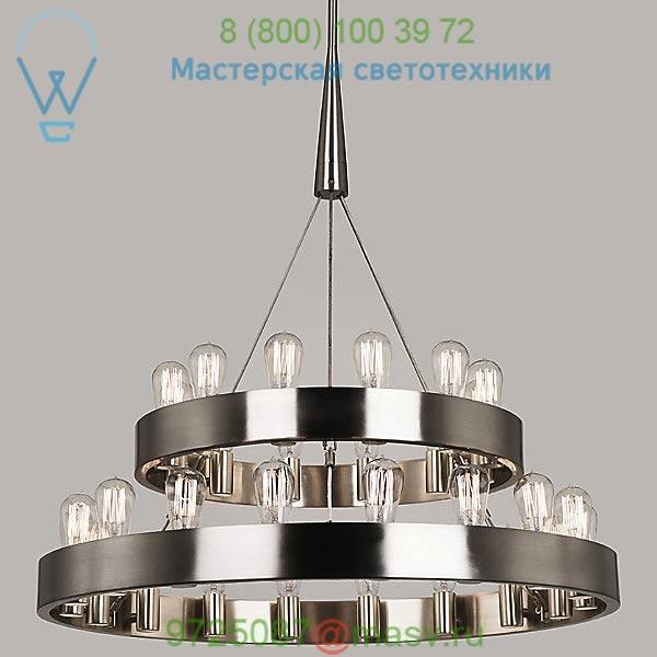 Candelaria 2 Tier Chandelier Robert Abbey B2099, светильник