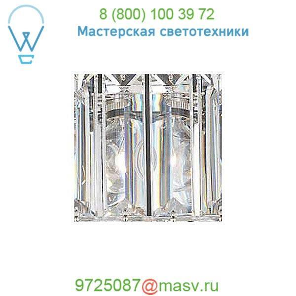 Schonbek Lighting Quantum Blocks Thin Rectangle Pendant Light 2252GS, светильник