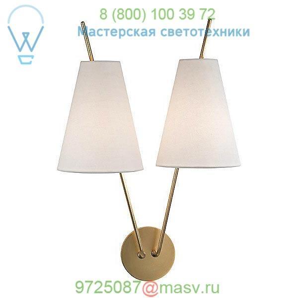 6322-AGB Hudson Valley Lighting Milan 2-Light Wall Sconce, настенный светильник бра