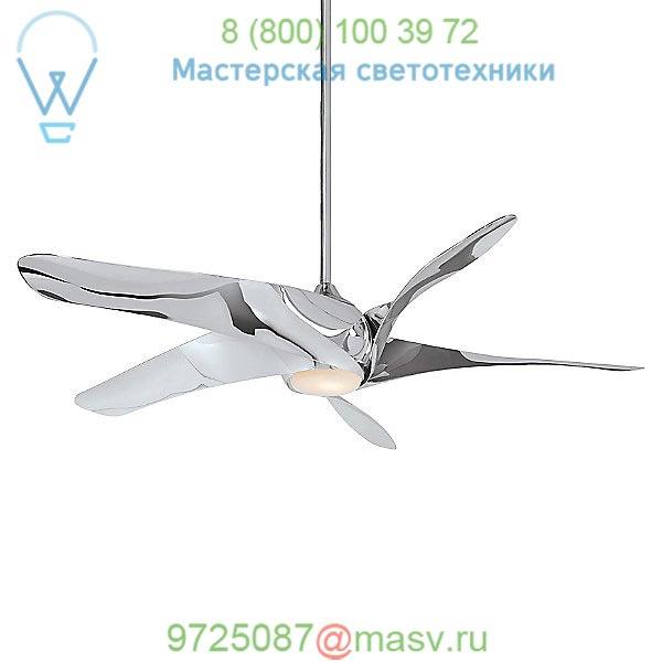 Artemis Liquid Nickel XL5 LED Ceiling Fan Minka Aire Fans , светильник