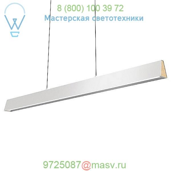 FLR-48L-BL Flair LED Linear Suspension Light Blackjack Lighting, светильник