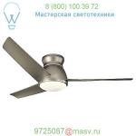 Kichler 310160NI Eris Hugger Ceiling Fan, светильник