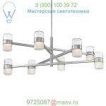Jazz LED Chandelier PD-25728-AL Modern Forms, светильник