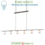George Kovacs Counter Weights 6 Light Linear Chandelier , светильник