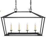Visual Comfort Darlana Linear Suspension Light (Aged Iron/Small) - OPEN BOX RETURN , светильник