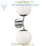 Stella Double Wall Sconce H105102-AGB Mitzi - Hudson Valley Lighting, настенный светильник бра
