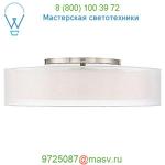 Metropolis LED Semi-Flush Mount Ceiling Light Modern Forms FM-16818-BN, светильник