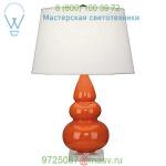 Small Triple Gourd Table Lamp Robert Abbey EG33X, настольная лампа