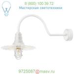 Troy RLM Lighting RW16MCGGBK3SL23 Radial Wave Outdoor Wall Sconce w/ Cast Guard & Clear Glass, уличный настенный светильник