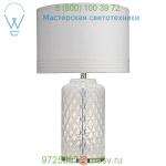Jamie Young Co. White Diamond Table Lamp 1DIAM-TLWH, настольная лампа