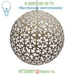 David Trubridge PLA-0800-NAT-AQU Pola Pendant Light, светильник