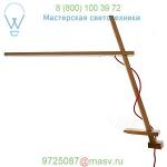 Clamp Table Lamp Pablo Designs CLAM CLP WHT OAK, настольная лампа