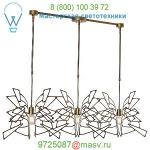 Vermont Modern 136533-1002 Monarch 3 Light Multipoint Pendant Light, светильник