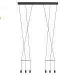 Vibia Wireflow Lines Linear Suspension Light, светильник