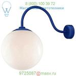 Troy RLM Lighting GL12MBLU2LL23BLU Globe Wall Sconce, настенный светильник
