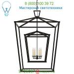 CHC 2199PN Visual Comfort Darlana Double Cage Lantern Pendant Light, светильник
