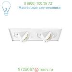 Tesla 2 Light LED Recessed Multiple Spot Trim WAC Lighting MT-5LD225T-F27-WT, светильник