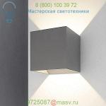 QB Outdoor LED Wall Sconce (Silver) - OPEN BOX OB-105040sv Bruck Lighting, опенбокс
