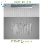 Tooby 30 Light Rectangular Multispot Pendant Fabbian, светильник