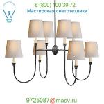 Visual Comfort TOB 5008AS-NP Vendome Large Chandelier, светильник
