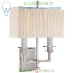 Berwick 2 Light Wall Sconce 242-AGB Hudson Valley Lighting, настенный светильник