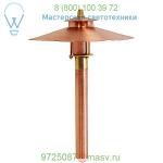 Focus Industries China Hat Area Light Adjustable Stem AL-21-HBP-COP, светильник для садовых дорожек