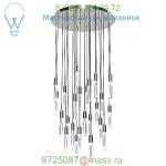 SER-20P-BL-BU Blackjack Lighting Seraph Round 20 Inch LED Chandelier, светильник