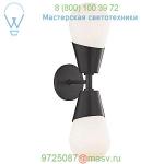 Cora Double Wall Sconce H101102-AGB Mitzi - Hudson Valley Lighting, настенный светильник бра