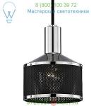 Mitzi - Hudson Valley Lighting H119701-AGB/BK Yoko Pendant Light, светильник