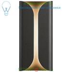 SONNEMAN Lighting Folds Tall Outdoor LED Wall Sconce (Textured Bronze) - OPEN BOX RETURN OB-2711.72-WL, опенбокс