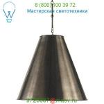 Goodman Antique Nickel Pendant Visual Comfort TOB 5090AN-AN, светильник