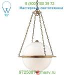 Modern Globe Pendant Light CHC 2136AB-WG Visual Comfort, светильник