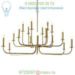 Arteriors Breck 2-Tier Chandelier 89105, светильник