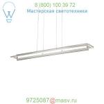 Kuzco Lighting Mondrian LED Linear Suspension (Brushed Nickel) - OPEN BOX, светильник