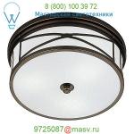 D1985 Robert Abbey Chase Flush Mount, светильник