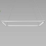 Koncept Z-Bar Square Pendant Light ZBP-16-S-SW-MTB-CNP, светильник