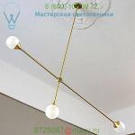 Intueri Light SI-3-BLA/PB Bullarum SI-3 Chandelier, светильник