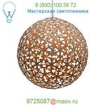 Pola Pendant Light David Trubridge PLA-0800-NAT-AQU, светильник