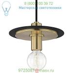 H137701S-AGB/BK Mitzi - Hudson Valley Lighting Milo Pendant Light, светильник