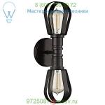 Red Hook 2 Light Wall Sconce 1082-AGB Hudson Valley Lighting, настенный светильник бра