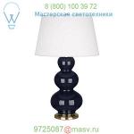 Large Triple Gourd with Silver Base CF42X Robert Abbey, настольная лампа