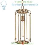 Hyde Park 1 Light Pendant Light Hudson Valley Lighting 9710-AGB, светильник