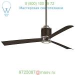 Gear 54" LED Ceiling Fan Minka Aire Fans F736L-BS/WHF, светильник