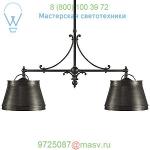 Sloane 2-Light Shop Pendant Light Visual Comfort CHC 5102AB-AB, подвесной светильник